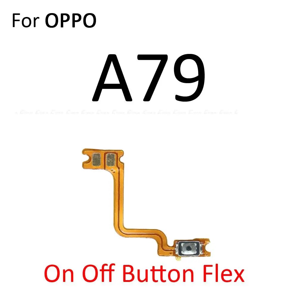 Switch Power ON OFF Key Mute Silent Volume Button Ribbon Flex Cable For OPPO A37 A39 A57 A59 A75 A77 A79 A83 Replacement Parts. 