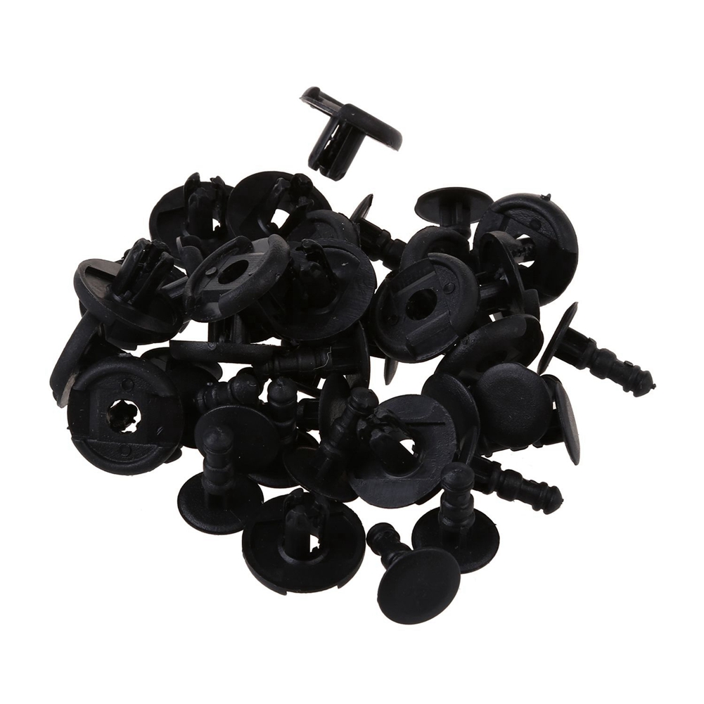 20X Fender Bumper Plastic Trim Clips for Mazda Toyota & 10Pcs Fender Liner Fastener Rivet Push Clips for Mazda 323. 