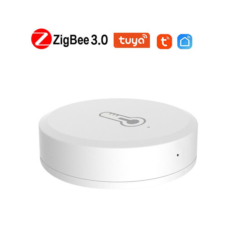 Tuya ZigBee Tature And Humidity Sensor Smart Scene Linkage To Your Air Conditioning/humidifier, For Alexa Google Assistant. 