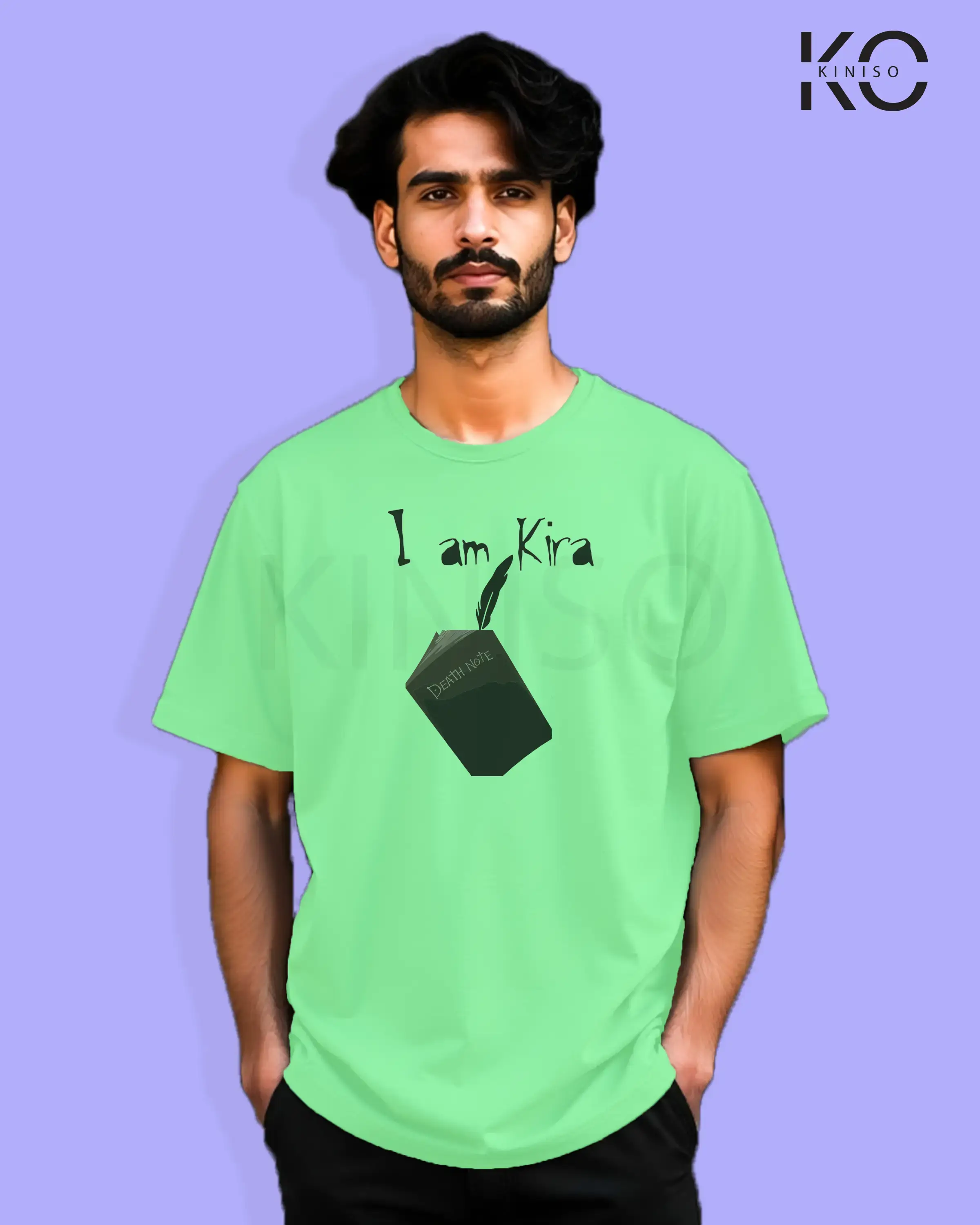 Death Note T-shirt - I am Kira - Anime T-shirt for Men in Bangladesh by KINISO. 