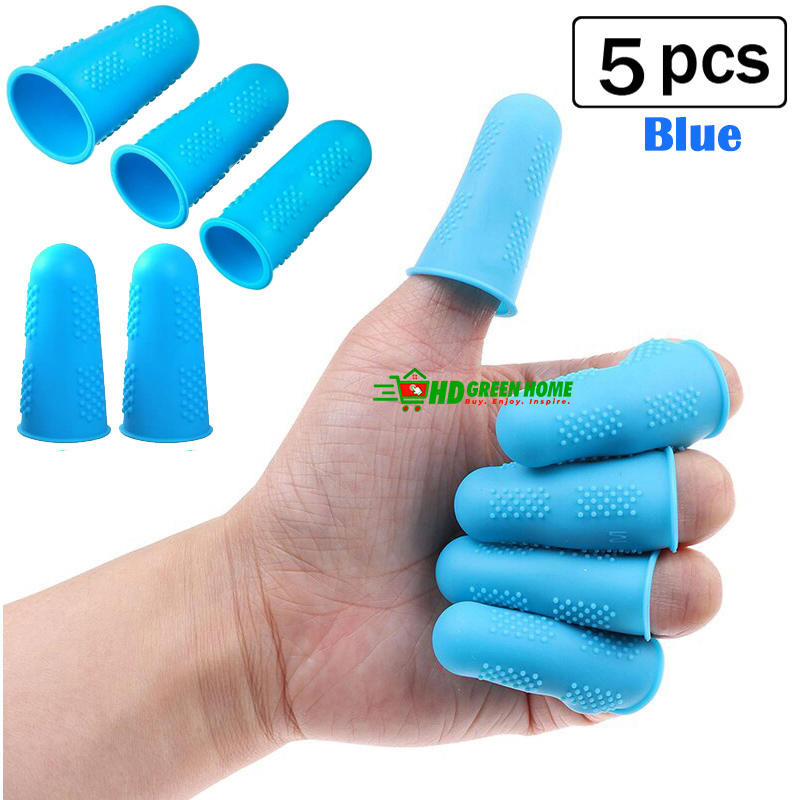 pcs x Silicone Finger Cot Finger Protector Sleeve Anti-scratch