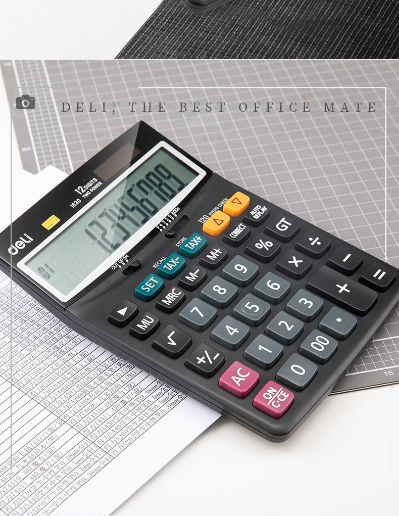 Deli 1630 Calculator with TAX Option. 