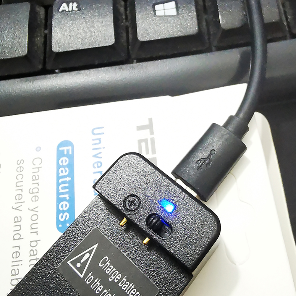 Universal Mobile Battery Charger LCD Indicator Screen For Cell Phones With USB-Port Charger For Most Lithium-Ion Batteries. 