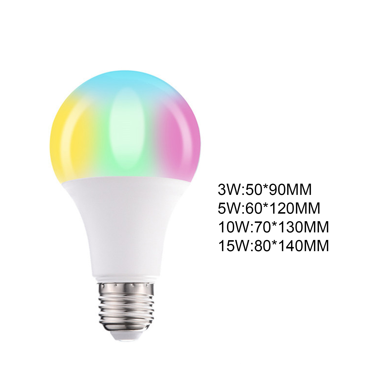 Lumina RGB Spotlight Bulb Energy-saving RGB Color Party Lamp Bulb with Remote Control. 