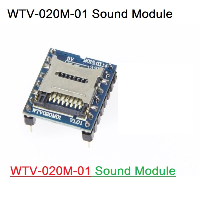WTV020-SD-16P WTV020M01 V1.00 Sound Module SD Card Voice Module MP3 Audio Player Voice Module16Pin Leads Header For Cables Arduino DIY . 