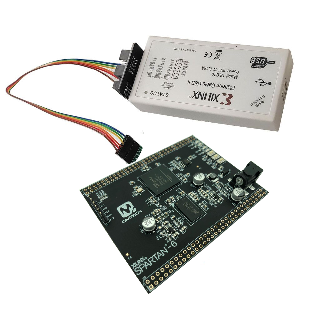 XILINX Spartan-6 Spartan6 FPGA Development Board 32MB SDRAM Micron MT48LC16M16A2 XC6SLX16 Core Board with DLC10 Xilinx Download. 
