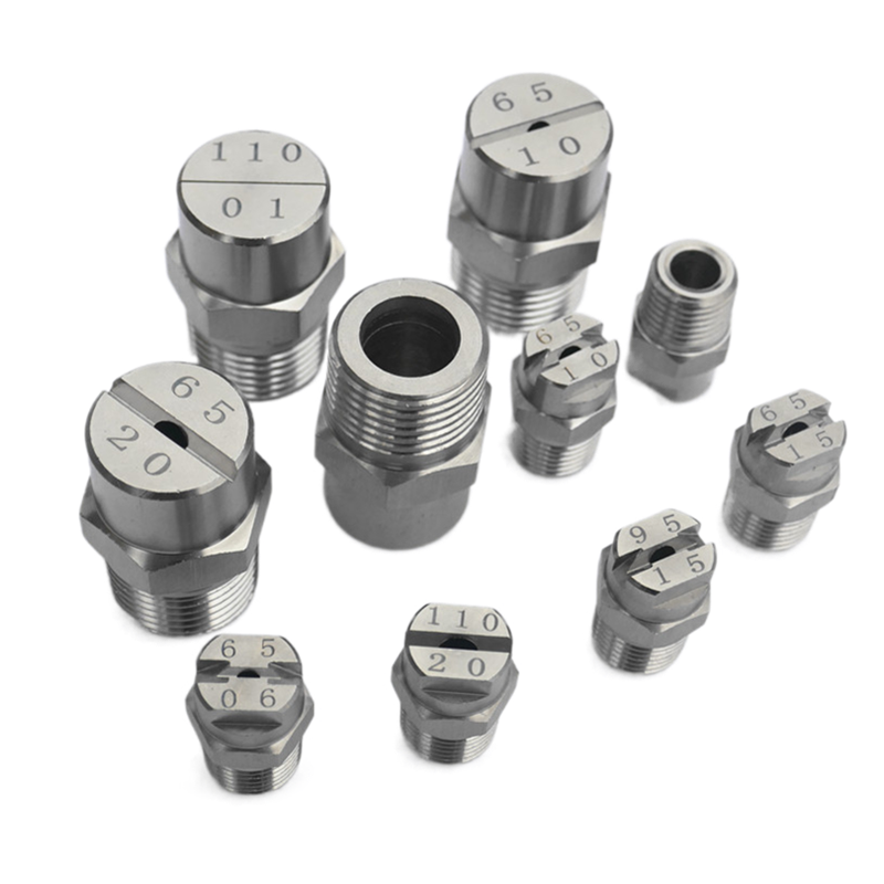 1pcs Flat Fan Spray Nozzle, flat fan Vee Jet water spray nozzle, Jet cooling nozzle,Industrial spray tip 0-110degree. 