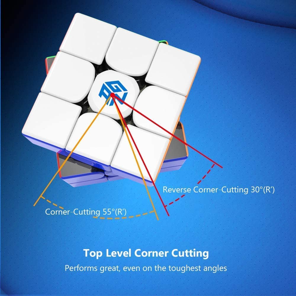 【happy one】GAN 356 R S Speed Cube Gans 356RS 3x3 Stickerless 3x3 Speedcube. 
