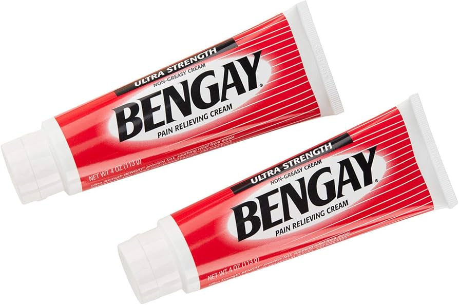 Bengay Ultra Strength Topical Analgesic Pain Relieving Cream Twin Pack USA. 