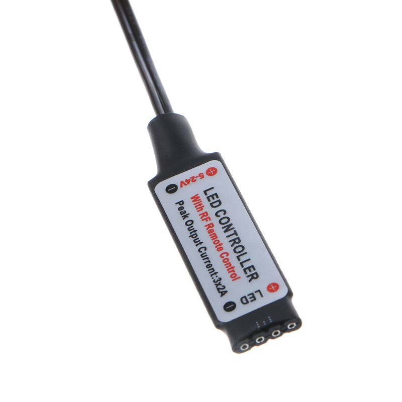 RGB Controller RF Wireless Remote Control for Case LED Light 3Pin 5V/4Pin 12V RGB Power Supply. 