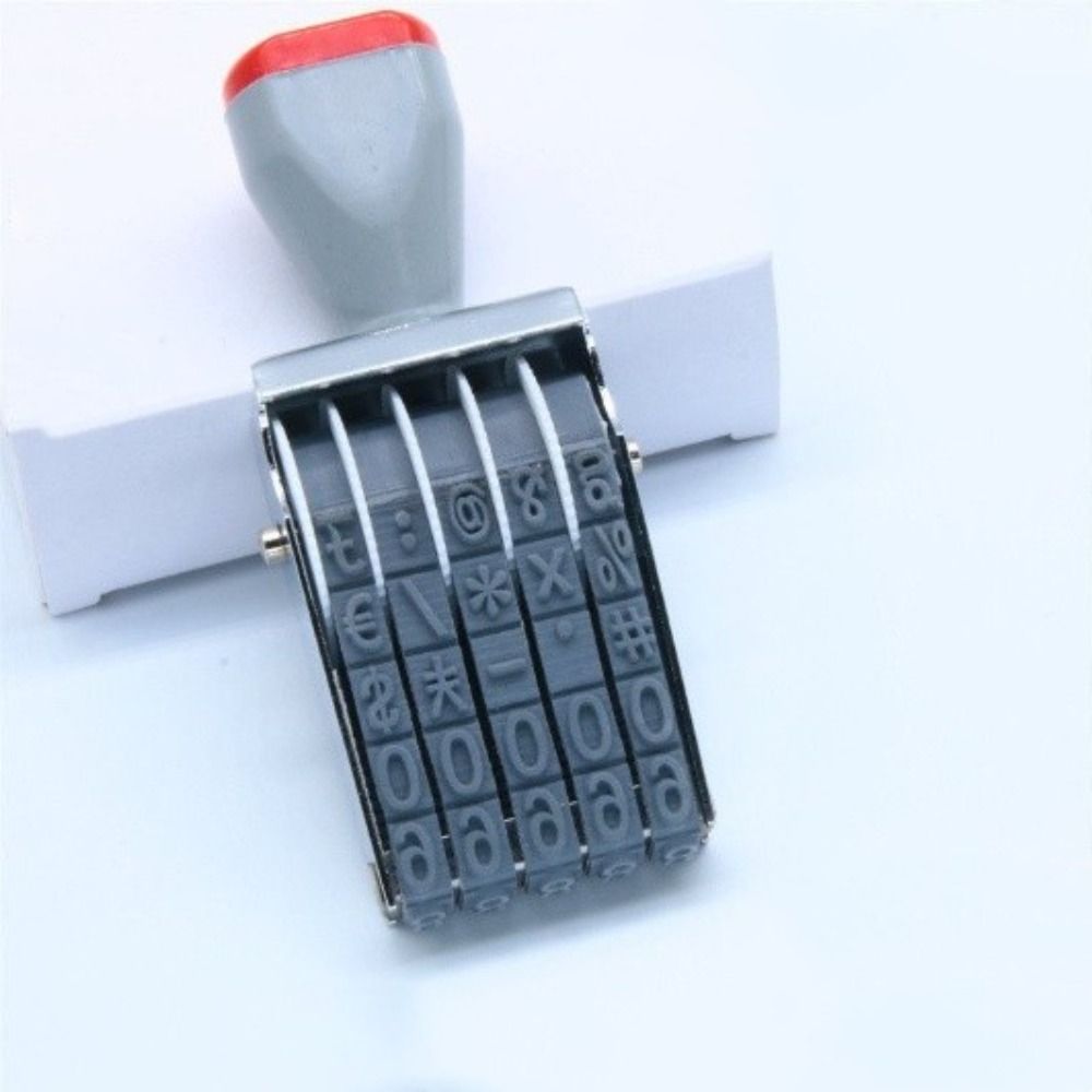3 ,4 or 5 Digit Number Number Stamp DIY Changeable Personalized Roller Stamps Business Stamps Office. 