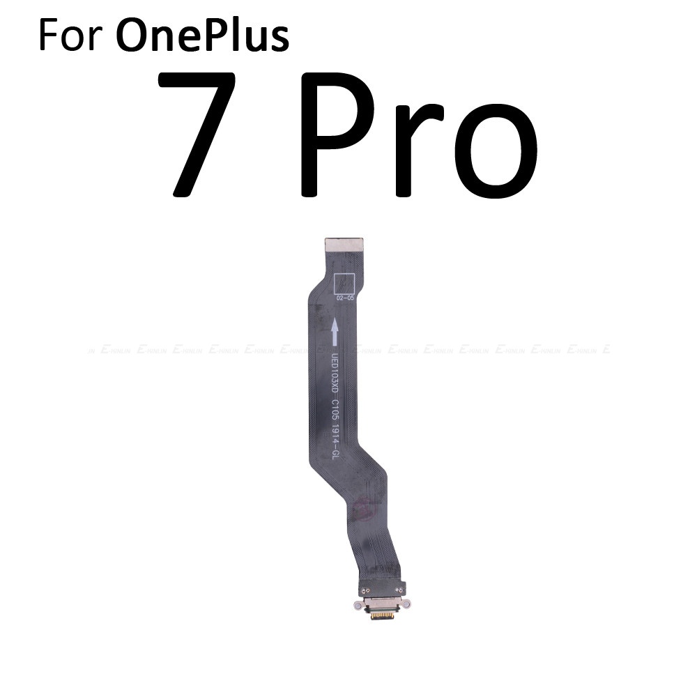 Type C USB Charging Charger Port Flex Cable Parts For OnePlus 3 3T 5 5T 6 6T 7 7T 8 9 Pro 8T 9R 9RT Connector Board Flex Cable Parts. 