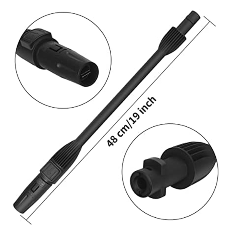 SRIWEN High Pressure Spray Lance for Karcher K2 K3 K4 K5 K6 K7, Adjustable Spray Nozzle Pressure Washer Accessory. 