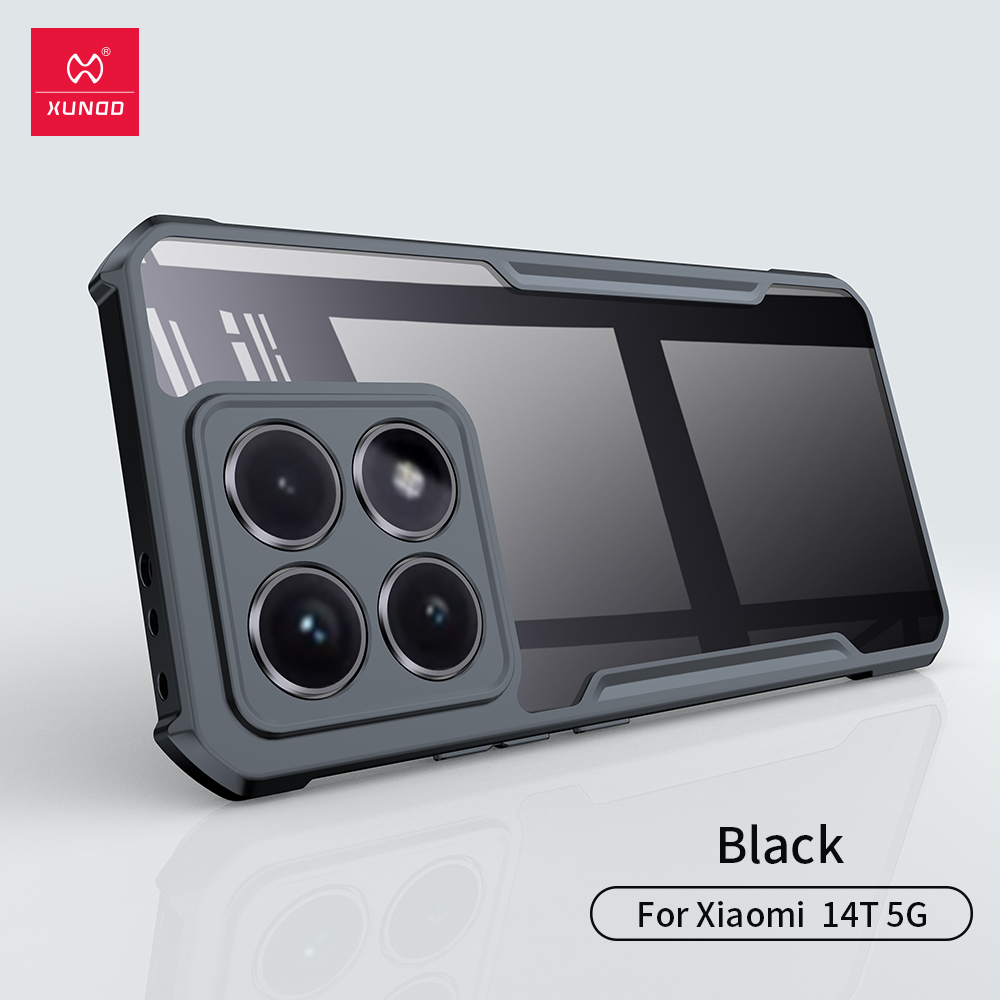Xundd for Xiaomi 14T phone case, lightweight drop-proof case, lens protection, airbag drop protection,Xiaomi 14T,xiaomi 14t. 