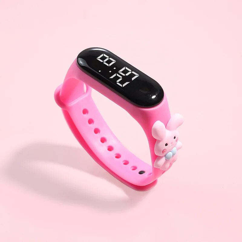 Kids Watch Watch Reloj Smart Watch LED Children Watches Bracelet Cartoon Digital Ladies Watch for Girls Waterproof Clock Gift