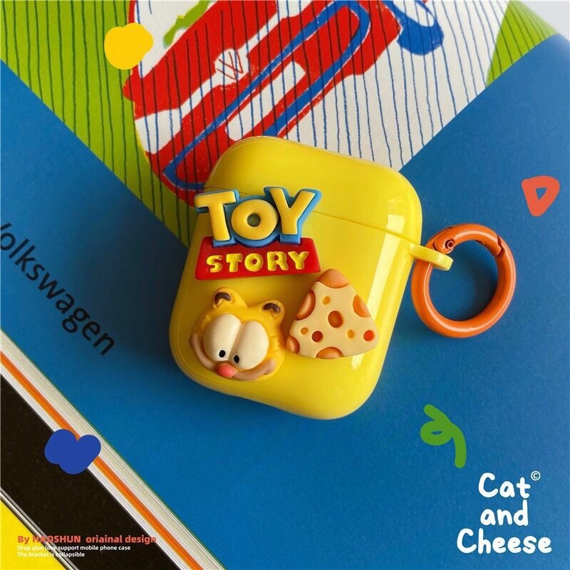Big Ears Dog Apple Pro 2 For Apple Bluetooth Earphone Cover AirPods1/23 Generation Cartoon Soft Shell