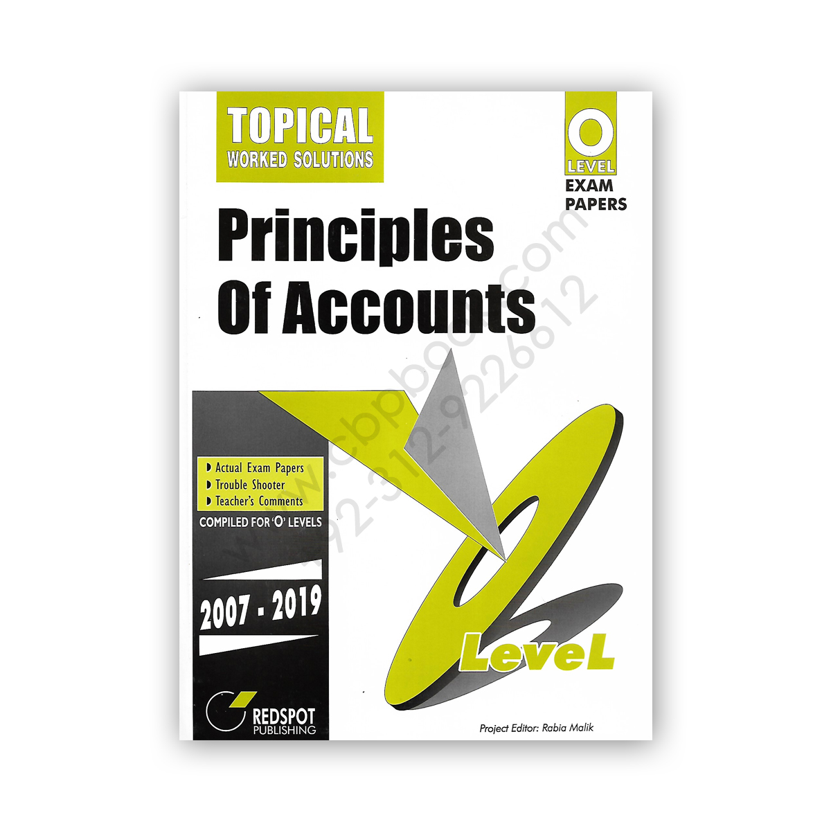 Redspot O Level Exam Papers Principle of Accounts Question Paper (Yearly)