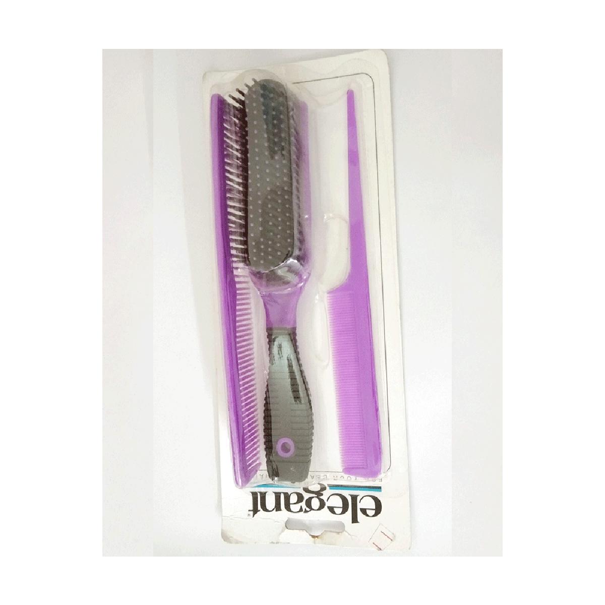 Elegant High Quality Hair Brush - (3pc Comb Set Color Rendomly SELECTED)