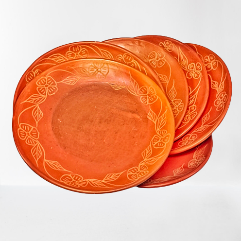 Clay Dinner Set 15 Pieces Matir Dinner Set - Elevate Your Dining Experience With This 15-Piece Matir Dinner Set. 