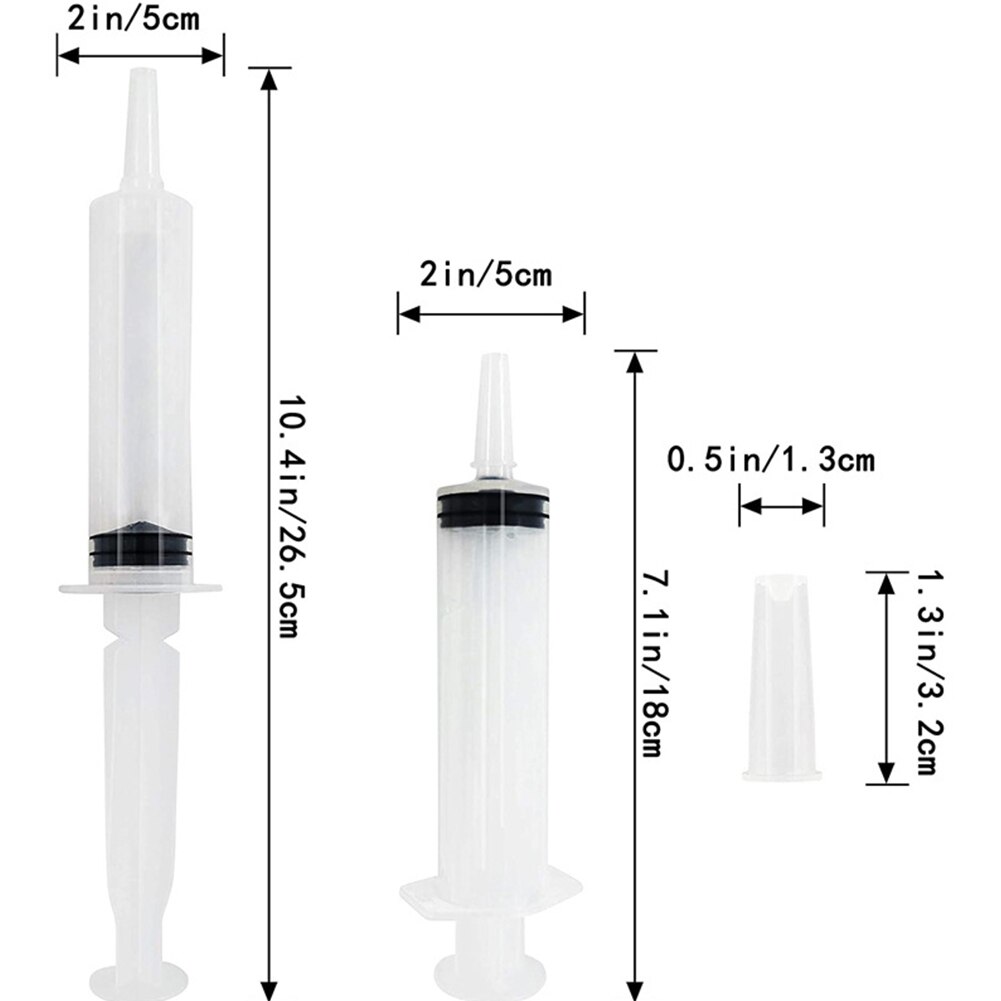 Jello Shot Syringes 60ml Containers With Lid For Halloween Vampire Props Thanksgiving Christmas Party For Beverage Liquid Juice. 