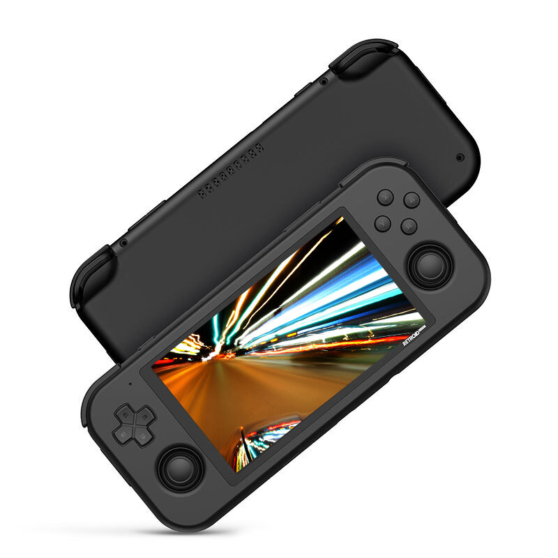 Retroid Pocket 3 Plus 4GB RAM 128GB ROM Android 11 Handheld Game Console WiFi bluetooth 4.7 inch Touch Screen for PSP DC FC N64 MAME 4500mAh Battery HD Portable Video Game Player-Blue. 