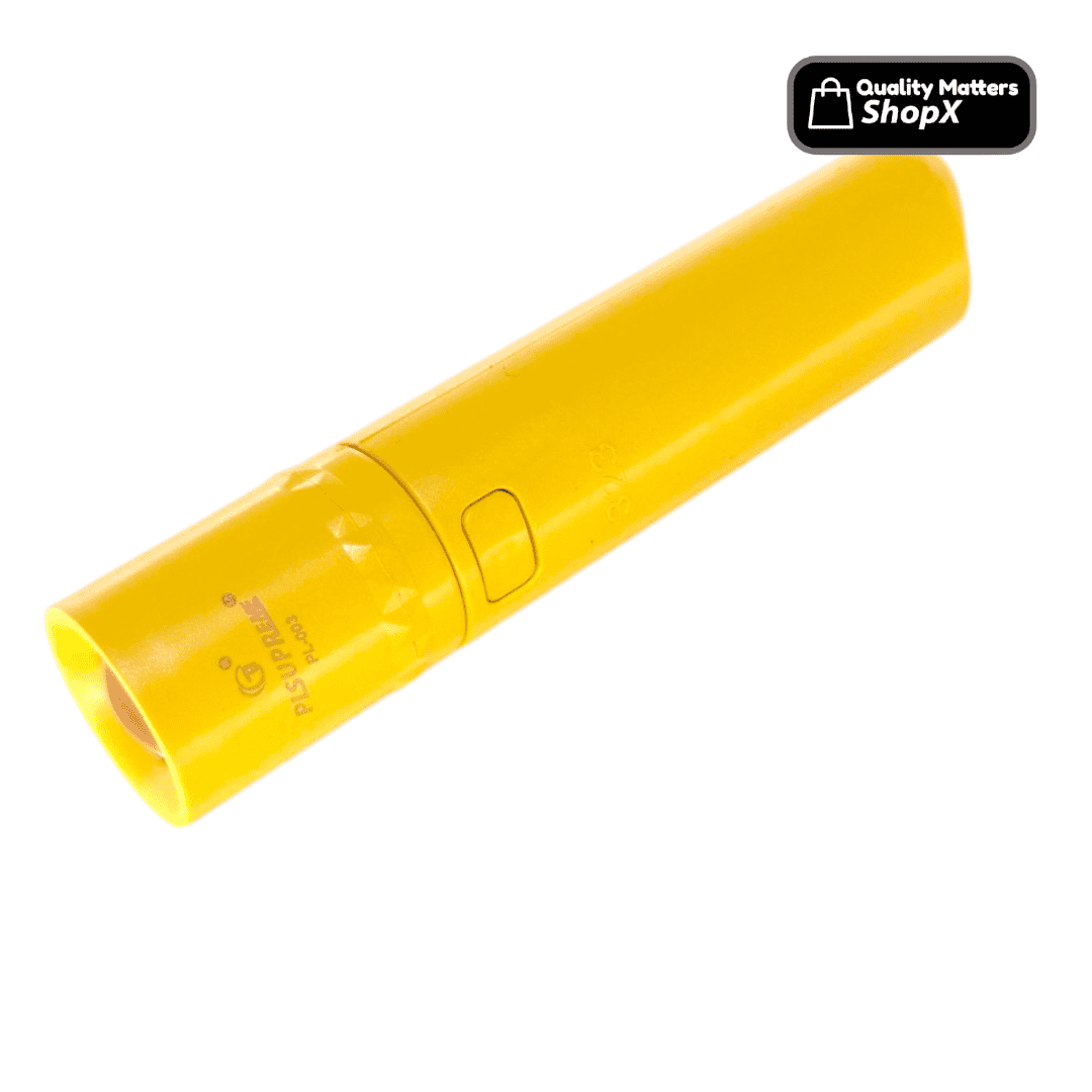 PLSUPREME PL-003 Mini LED Zoom Torch Light High Power Rechargeable. 