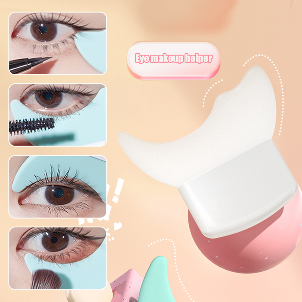 Template To Outline Eyes Multi-use Template Tool For Eyes Eyeshadow Eyelash Aids Eye Makeup Template Accessories. 