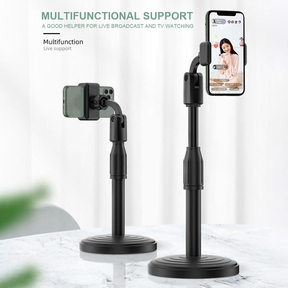 Stands For Smartphone Round Base L7 Retractable Multifactional Heavy Duty Mobile Holder Stand For Live Streaming Video Blogs Or Online Classes - Phone Stand. 