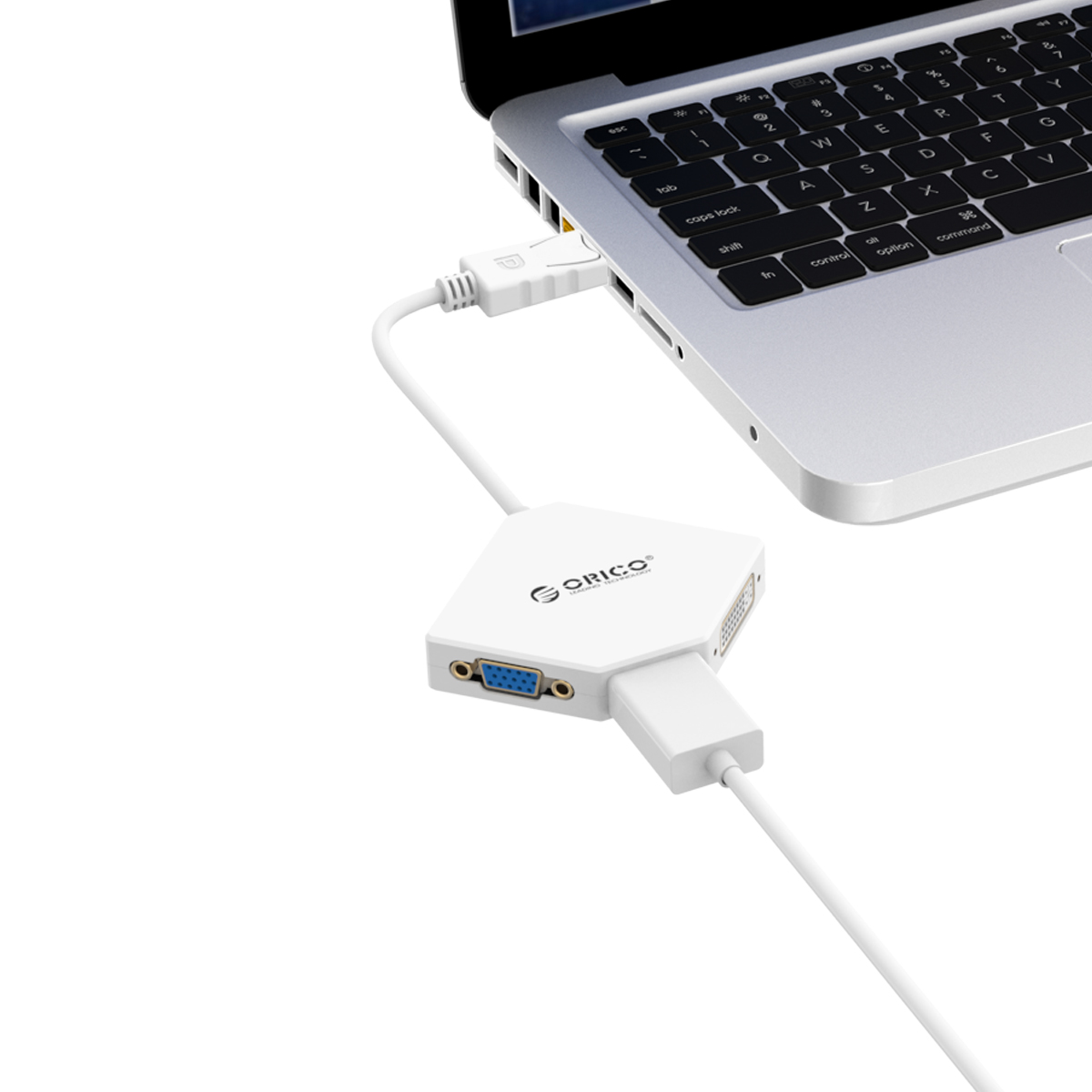 【Heartbeat Girl Store】（NEW） DPT-HDV3 DP To HDMI DVI VGA Adapter To Thunderbolt Cable DisplayPort Display Port for Apple MacBook Air Pro IMac Mac. 
