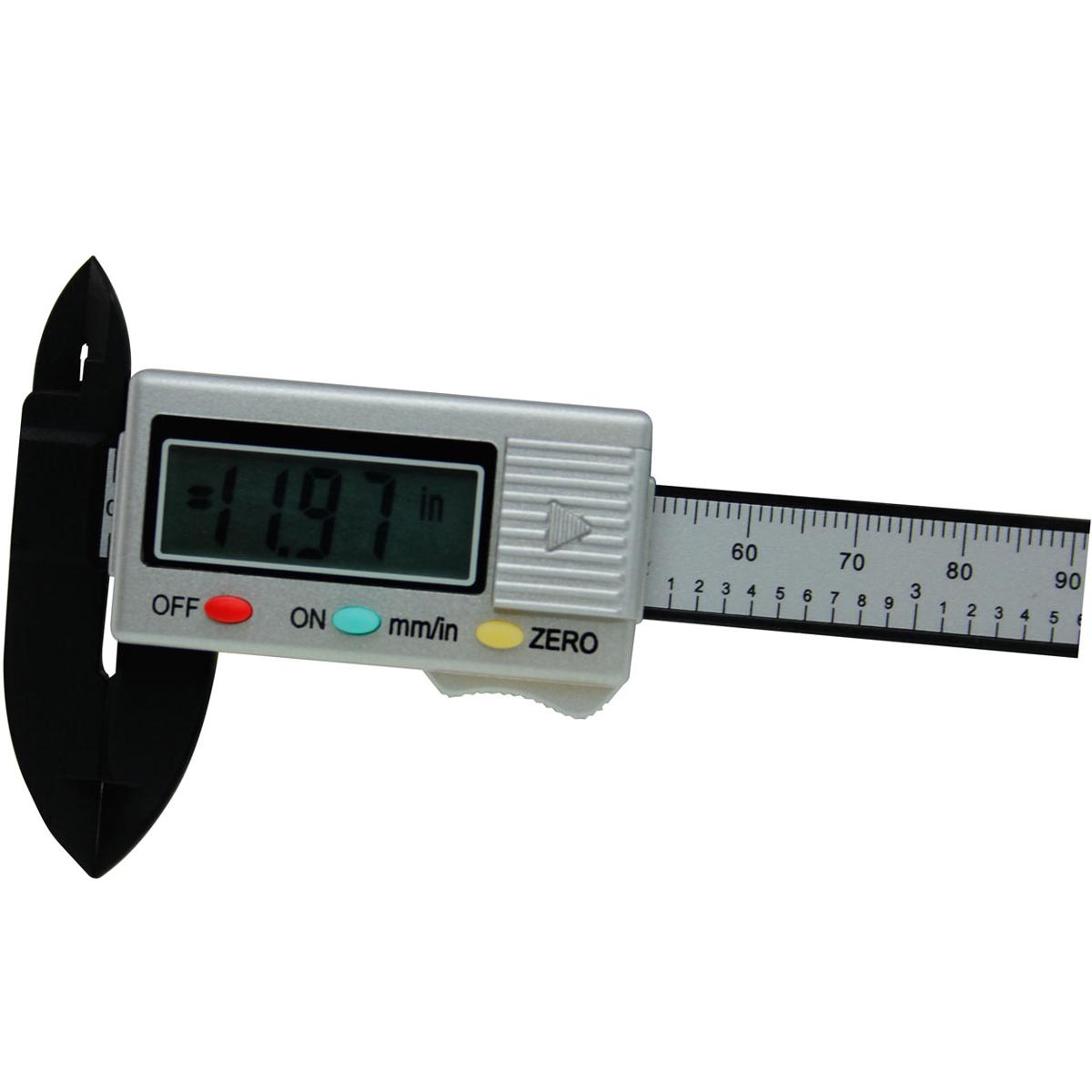 Carbon Fiber Composite Digital LCD Vernier Caliper