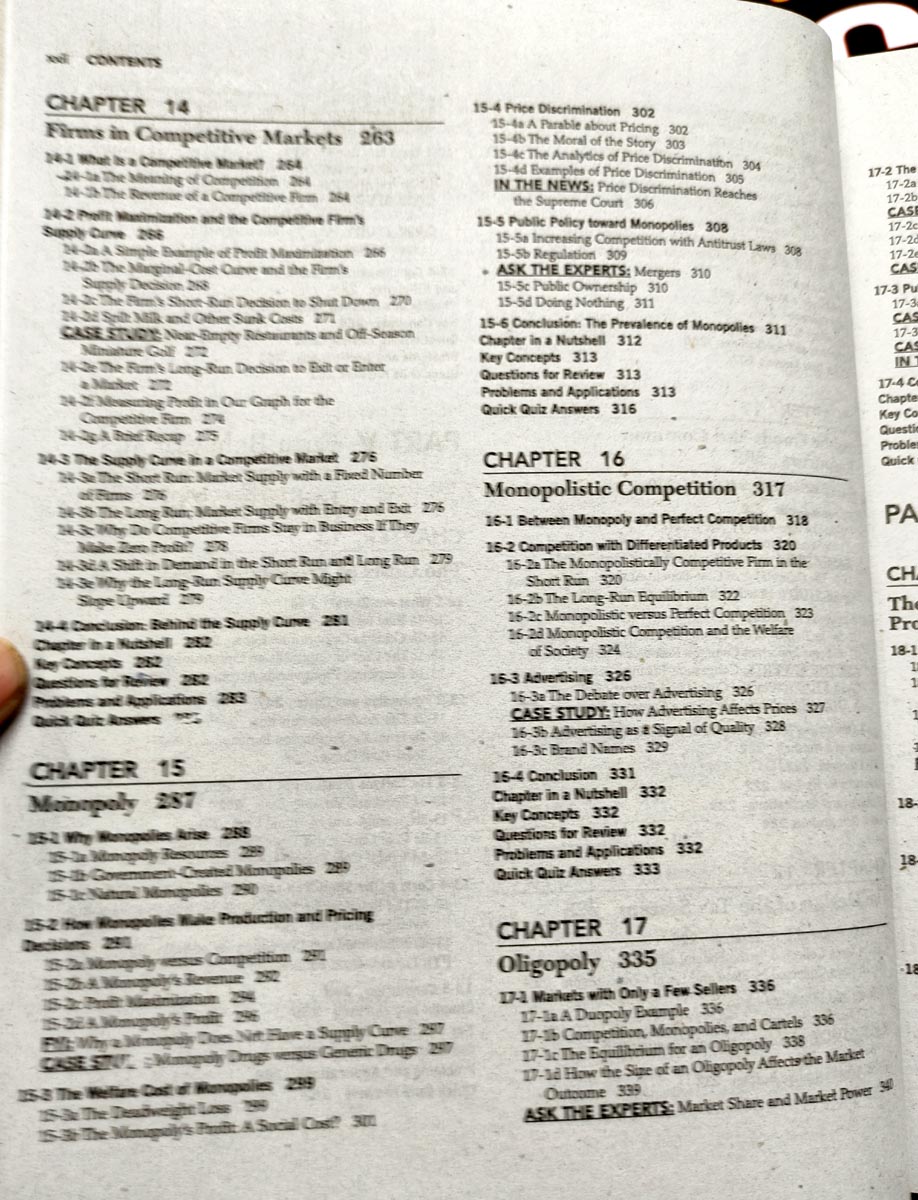 Principles of Economics - 9th Edition. 