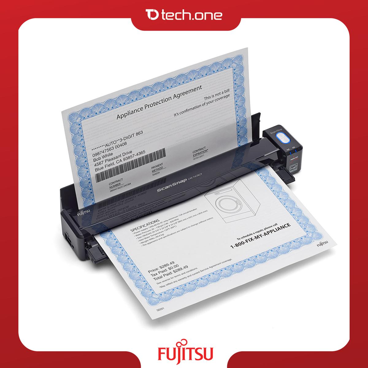 FUJITSU ScanSnap iX100. 