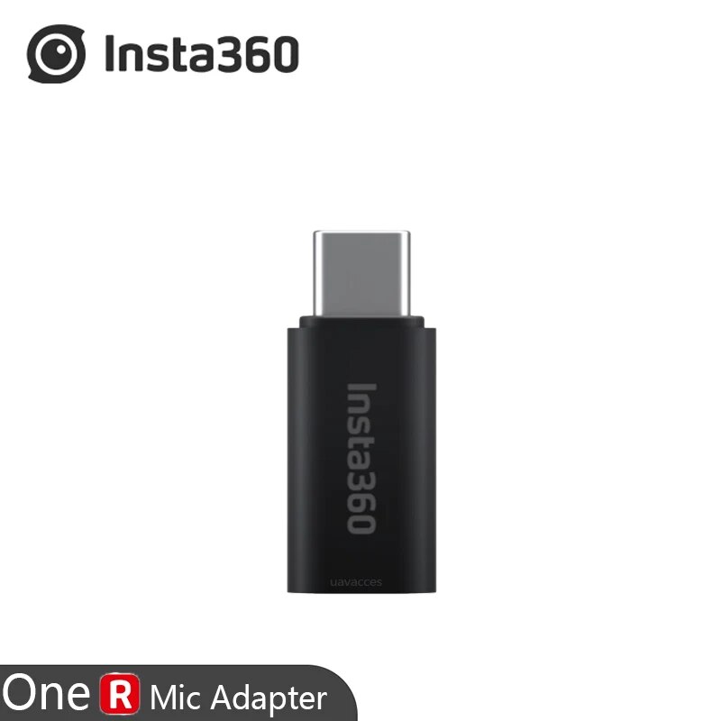 Insta360 ONE R Mic Adapter//Accessory For Insta 360 ONE R Type c to 3.5MM Microphone Adapter
