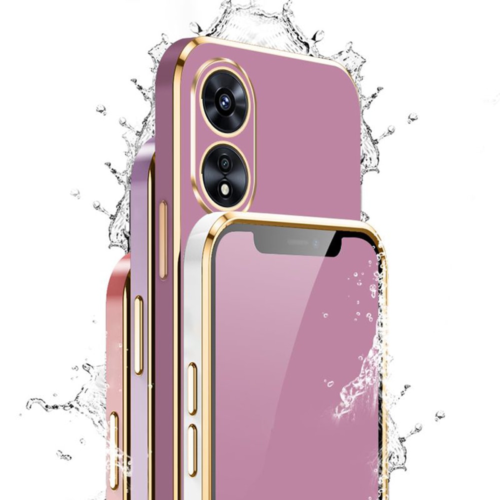 For Honor X5 Plus Case Luxury Square Plating Honor X5 Plus Phone Case WOD-LX1 WOD-LX2 ShockProof Soft Silicone Back Cover Fundas. 