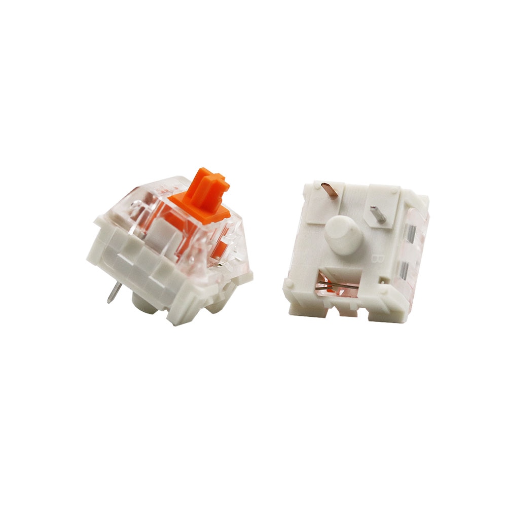 【happy one】4 Kailh Sherbet RGB SMD Clickbar 45g Mx Stem Switch for Backlit Mechanical Keyboard 3pin Plate Mount. 