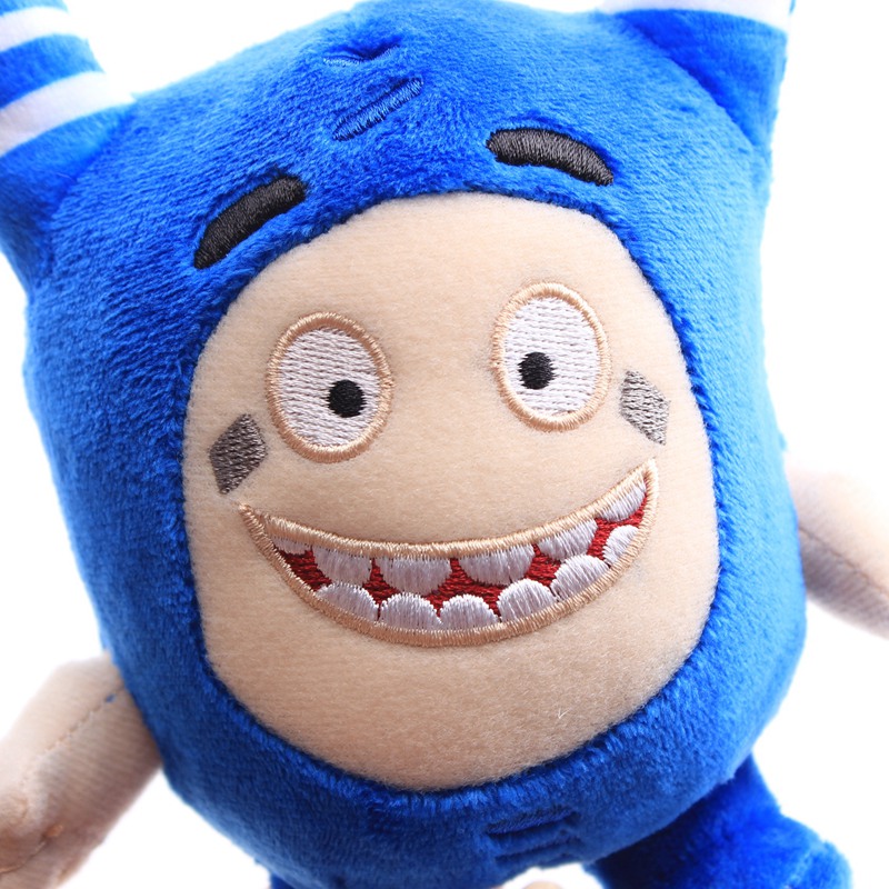 Soft Plush 18cm Oddbods Cuddly Toy Newt Bubbles Pogo Zee Jeff Slick Fuse Plush