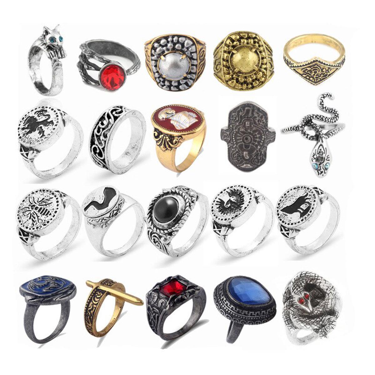 Game Dark Souls Ring Favor Protection Steel Protection Cloranthy Dark Clutch Covetous Serpent Leo Darkmoon Rings for Men Jewelry