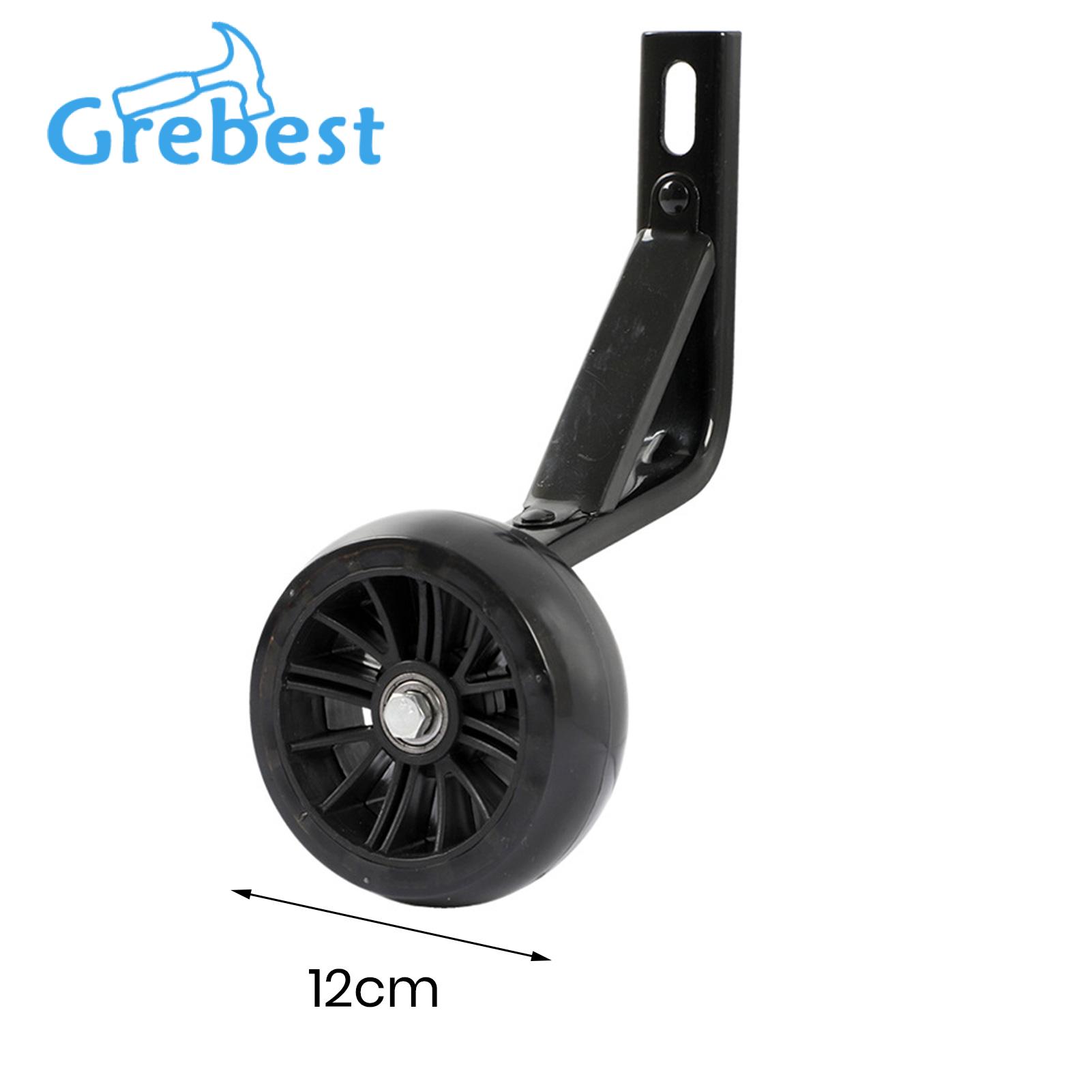 Bicycle Training Wheels 1 Set Training Wheels with Bracket High Stability Simple Installation Wide Compatible Bicycle Mute Wheel Replacement Parts Bike Accessories. 