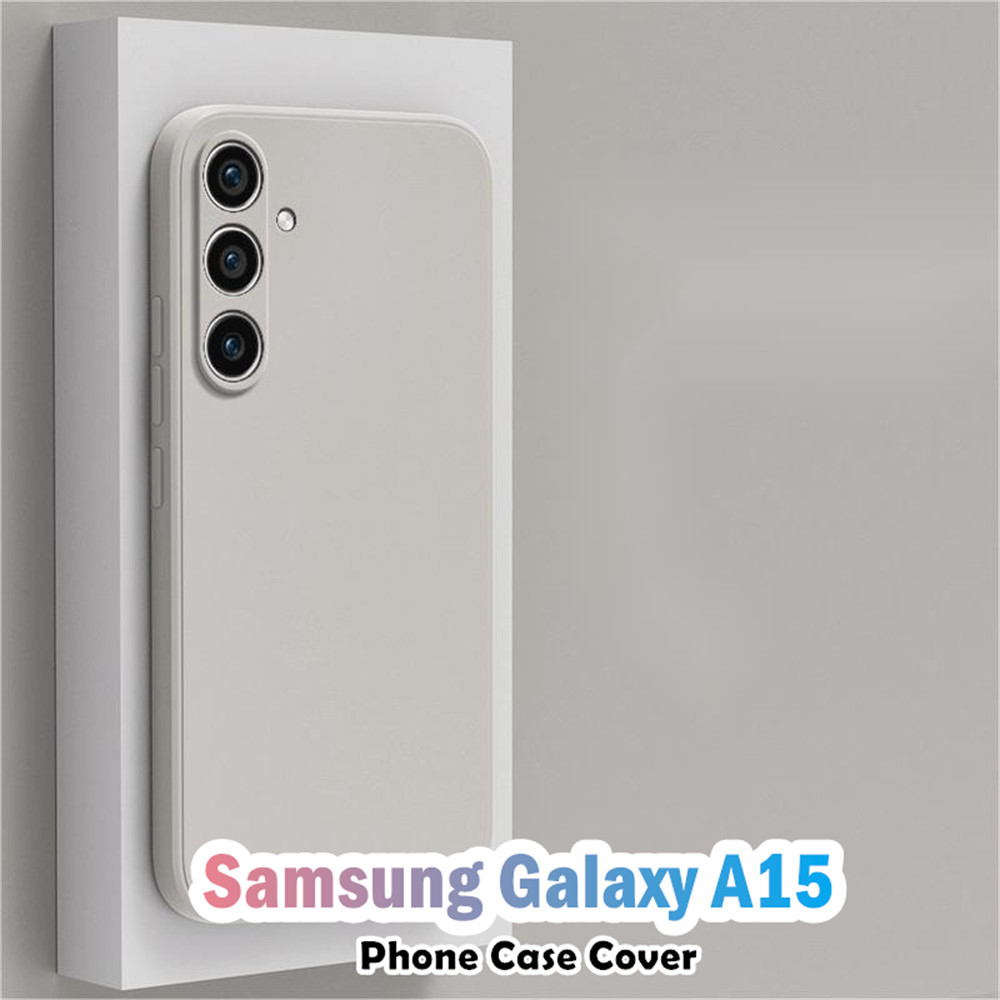 Original For Samsung Galaxy A15 Silicone Full Cover Case Easy to disassemble Phone Case Cover. 