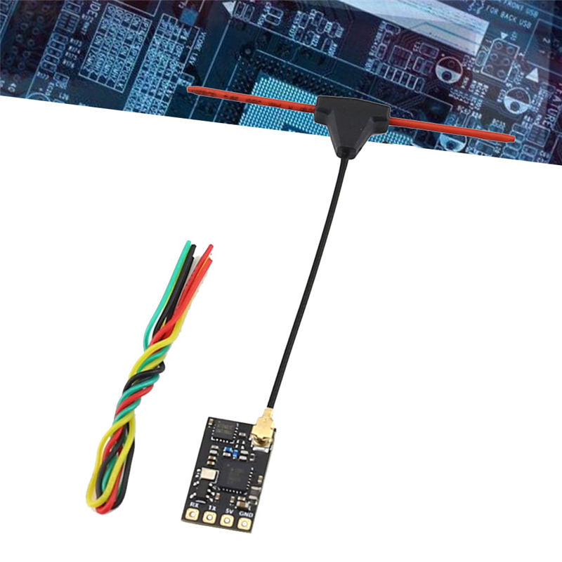 FPV ELRS Receiver 2.4GHZ Open Source RC Model Long Range Nano 2400RX Fixed Wing Long Range Aircraft Reception, Easy to Use Fine Workmanship. 