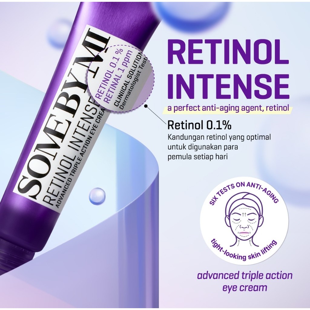 Some By Mi Retinol Intense Advanced Triple Action Eye Cream 30ml. 