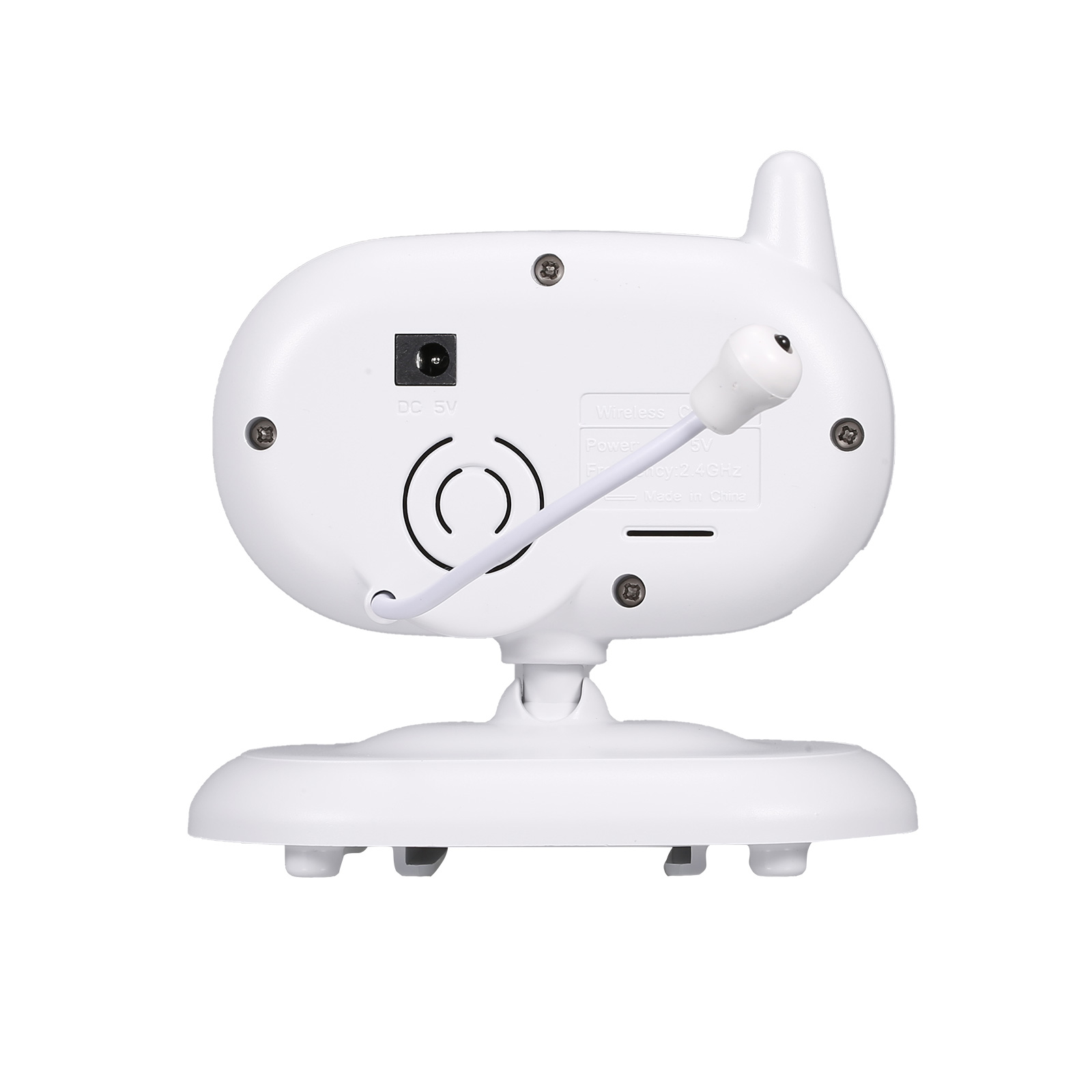 Wireless Audio Baby Monitor Digital Video Baby Monitor 3.5-Inch Color TFT with 5 Lullabies Infrared Night Vision Two-way Talk Back Temperature Detection. 
