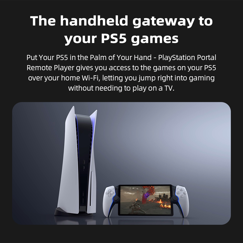 Sony PlayStation Portal Remote Player Suitable for PS5 Game Console 8-inch screen remote gaming. 