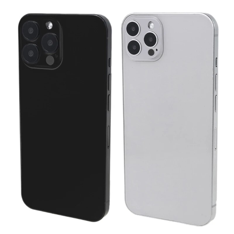 Non Working 1:1 Metal Phone Display Model Phone Dummy for CASE Display Toy For 13 Pro MaxModel 6.7 Inch Cell Phone. 
