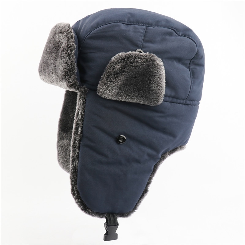 Badge Russia Ushanka Hat Waterproof 