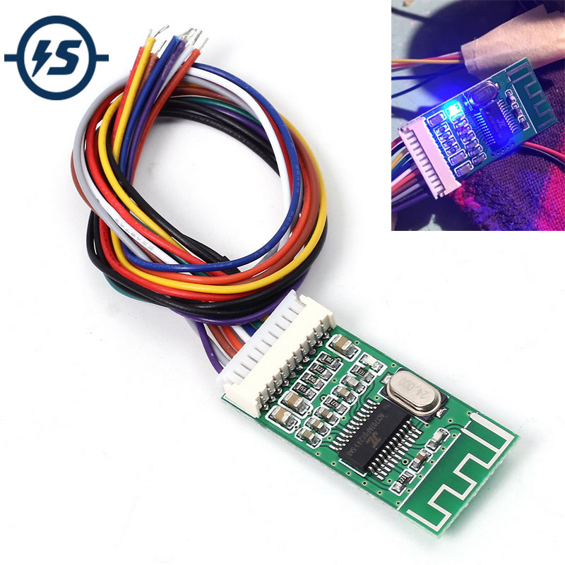 KCX_BT002 Bluetooth Audio Receiver Board Module Lossless 4.2 Wireless Audio IC Board MP3 Decode MP3 Module. 