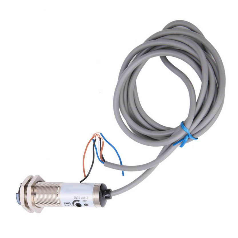 CDD-11N DC12-24V 4-Wire 10mm Diffuse Reflection Photoelectric Sensor Switch N. 