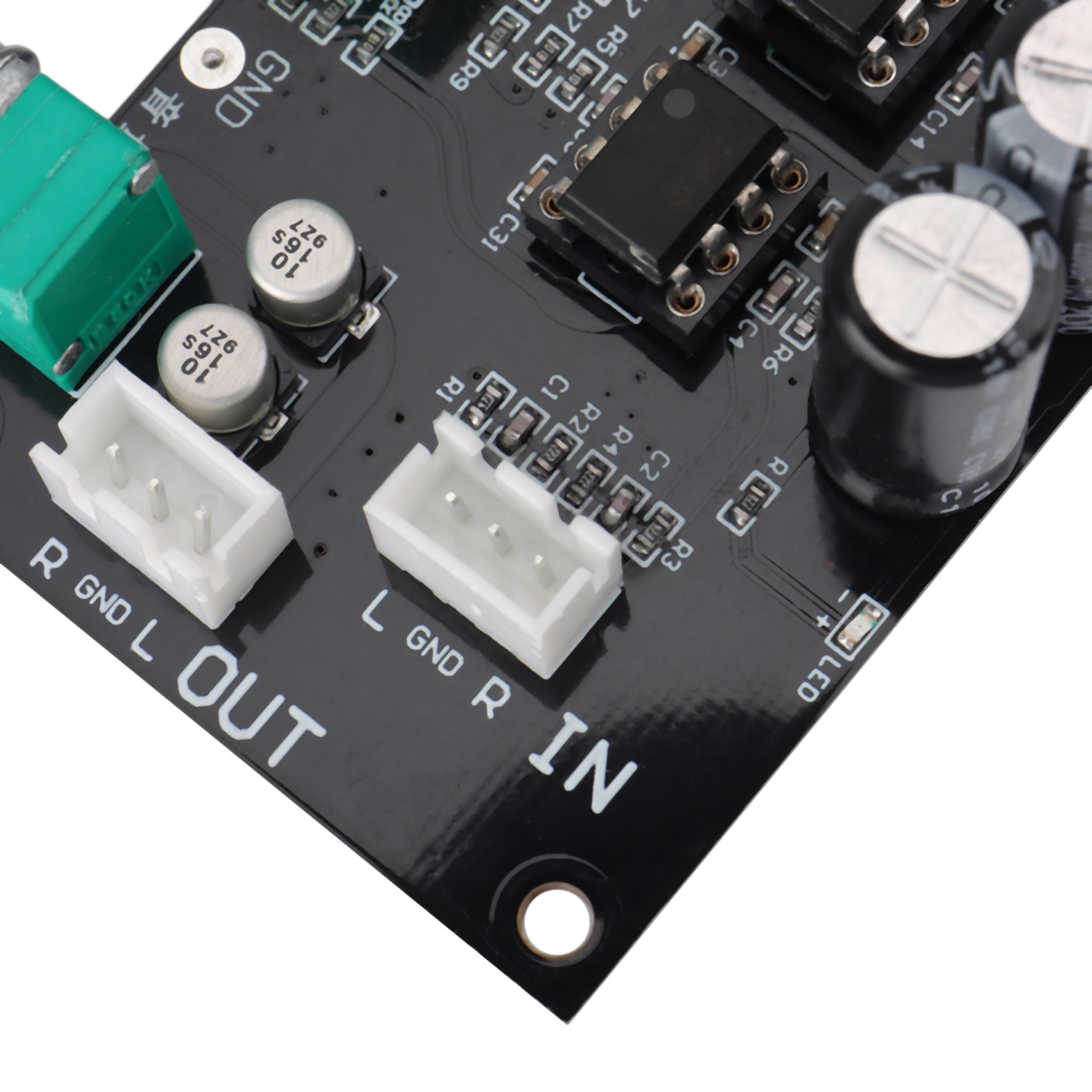 NE5532 Amplifier Tone Preamp Board Treble Bass Midrange Volume Tone Control Adjustment Pre-Amplifier, Fixed Version. 