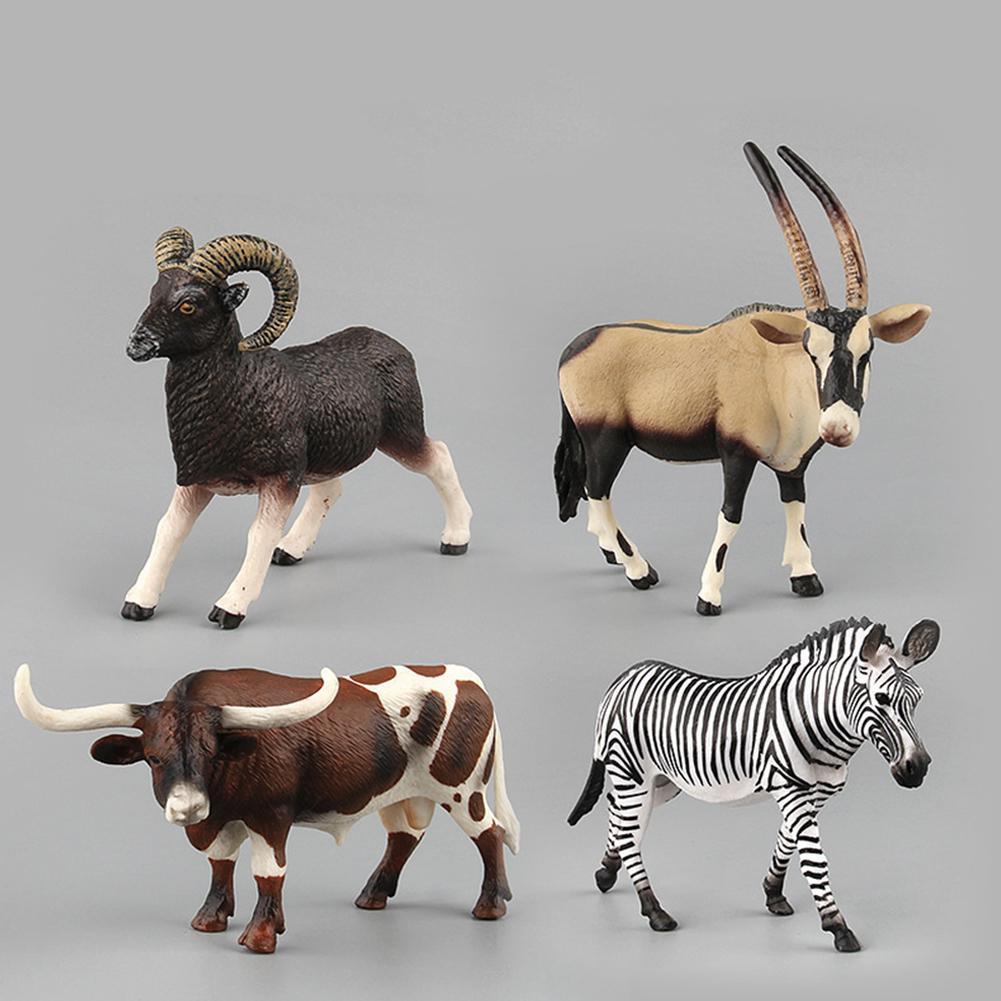 （New）Poplikdfr Kid imulate Animal Modeling Educational Toy Home Decoration. 