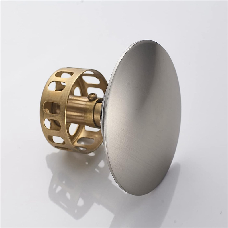 Bathroom Sink Drainage Pipe Sink Overflow Hole Plug Overflow Hole Bathroom Pop -Up Drainage Plugs Removable Basket Container Wash Basin Button. 